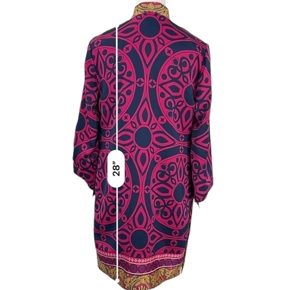 Chico’s Reversible Kimono Top Jacket Duster Silky Smooth Open Front Size 0 - S/4 - Picture 11 of 16